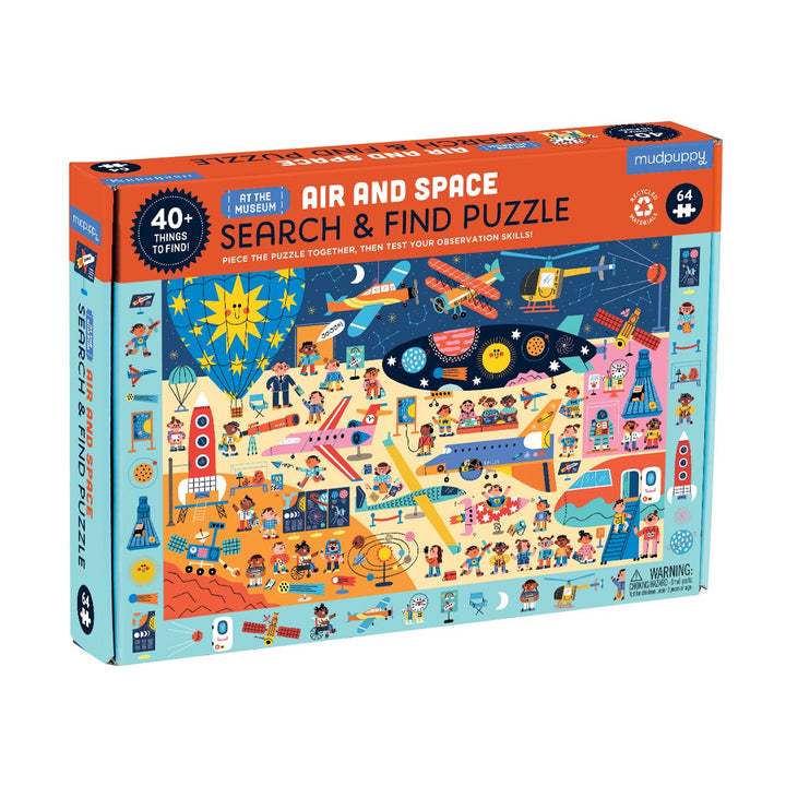 Mudpuppy Air & Space Search & Find Puzzle