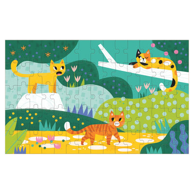 Cats Big and Small 75 Piece Lenticular Puzzle