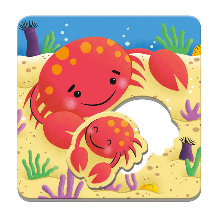 I Love You Match Up Puzzle Ocean Babies
