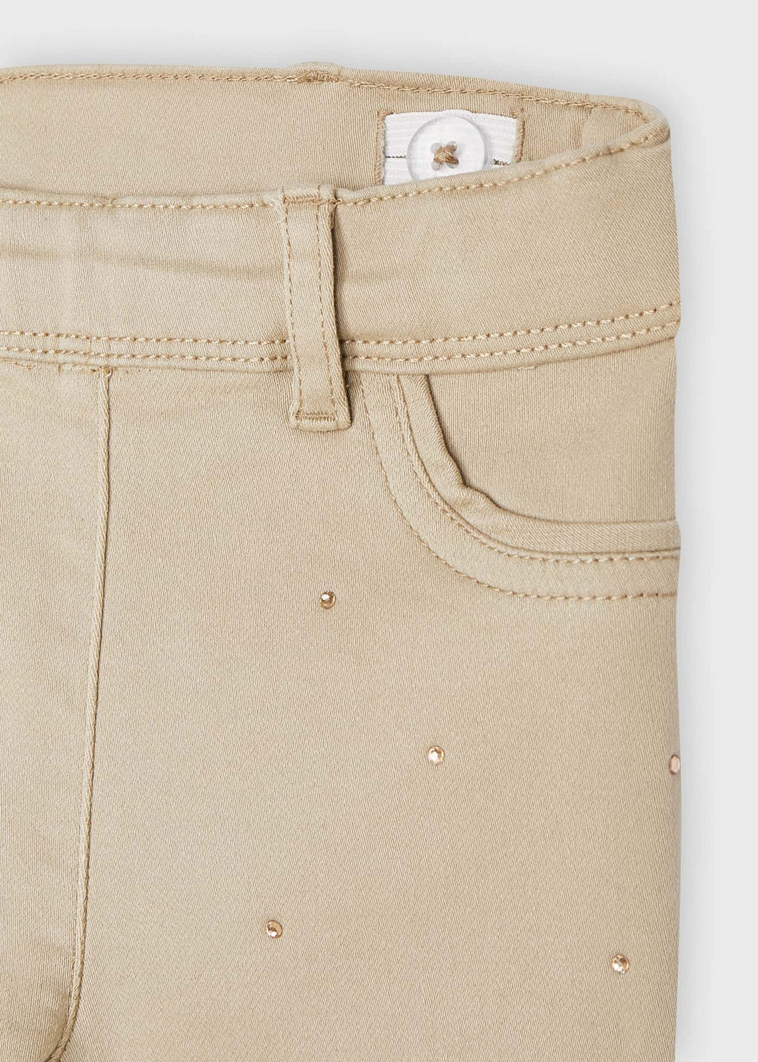 Crystal Khaki Jeggings