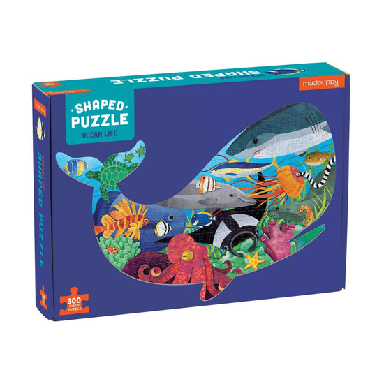 Ocean Life 300 Piece Shaped Scene Puzzle