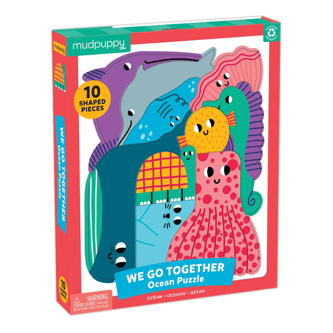 Mudpuppy We Go Together Ocean Puzzle