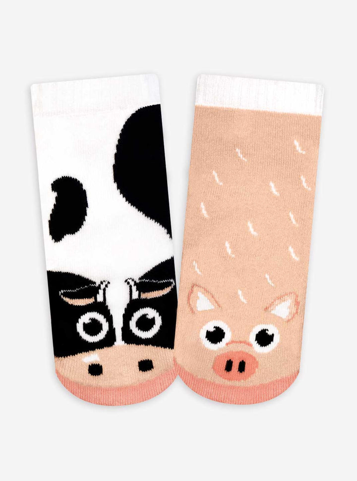 Pal Socks Cow & Pig Pals Socks