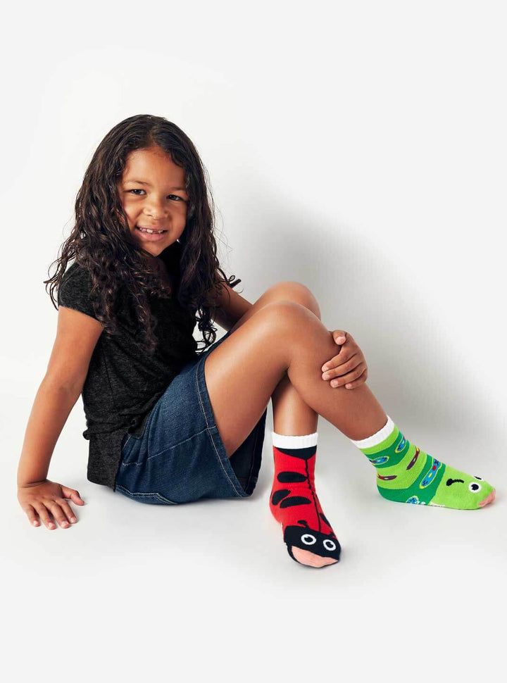 Pal Socks Ladybug & Caterpilar Pals Socks lifestyle