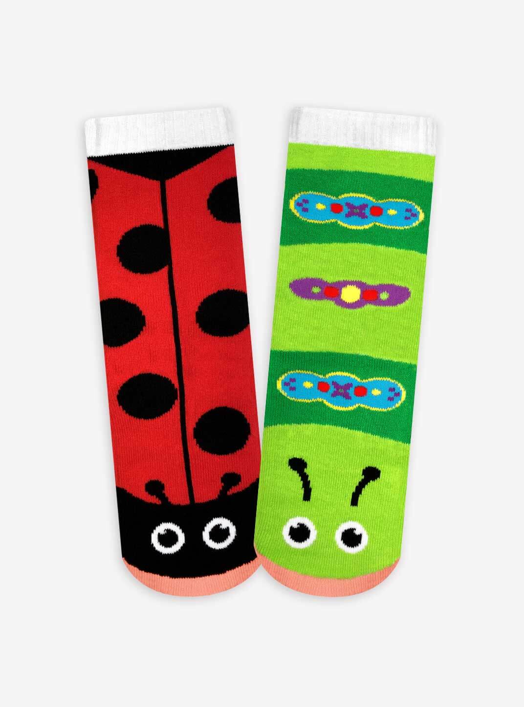 Pal Socks Ladybug & Caterpilar Pals Socks