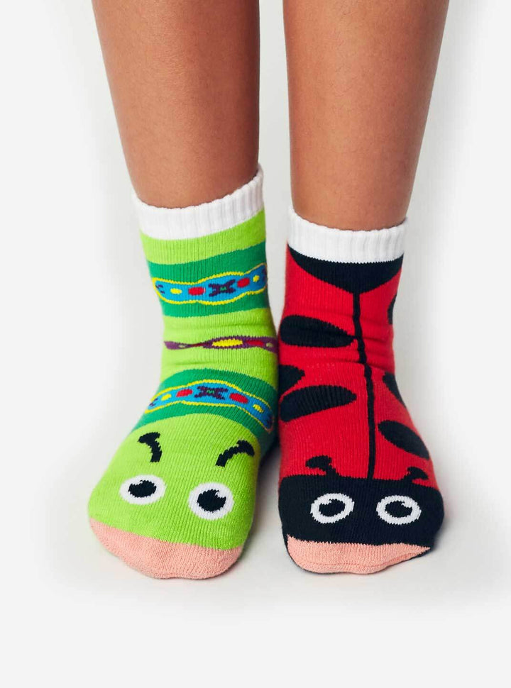 Pal Socks Ladybug & Caterpilar Pals Socks model