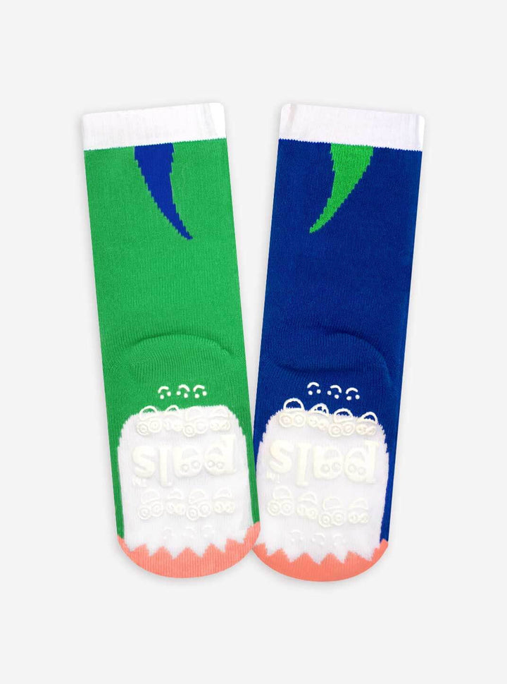 Pal Socks T-Rex & Triceratops Pals Socks back