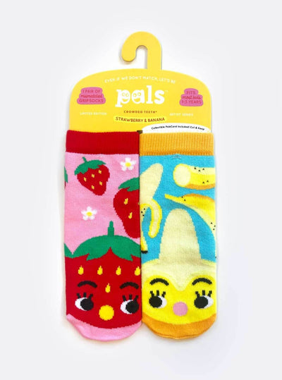Strawberry & Banana Pals Socks