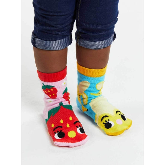 Pal Socks Strawberry & Banana Pals Socks model