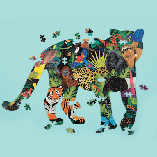 Rainforest 300 Piece Shaped Scene Puzzle
