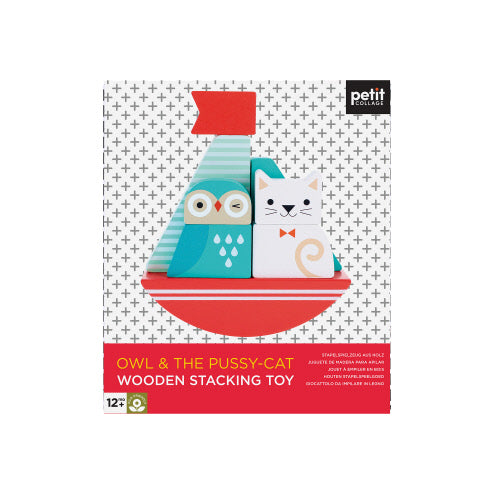 Owl & Pussy Cat Stacking Toy