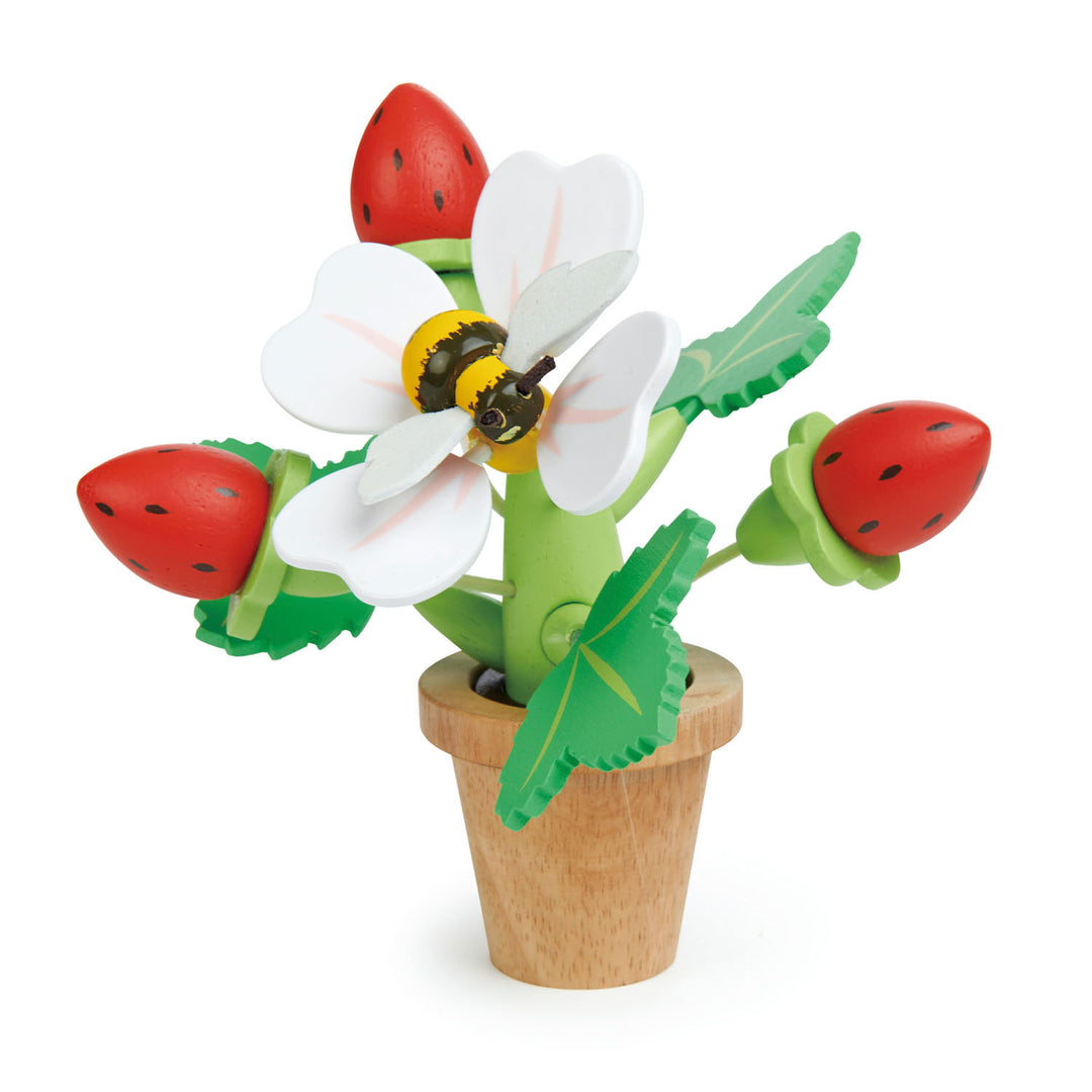 Tender Leaf Toys Strawberry Flower Pots