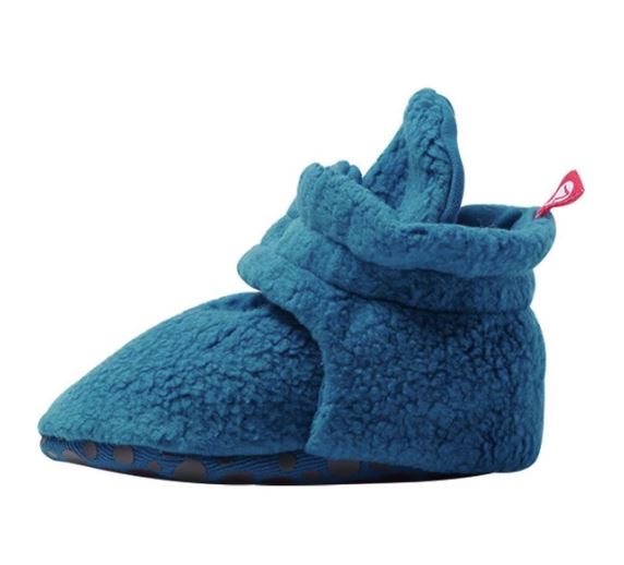 Cozie Fleece Booties in Pagoda