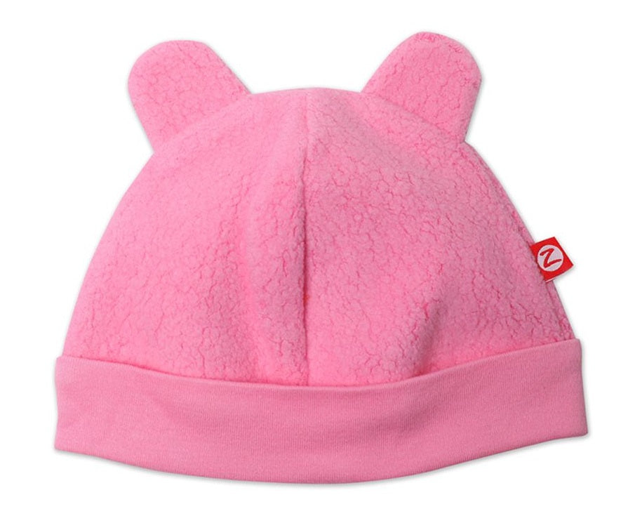 Cozie Fleece Hat in Hot Pink