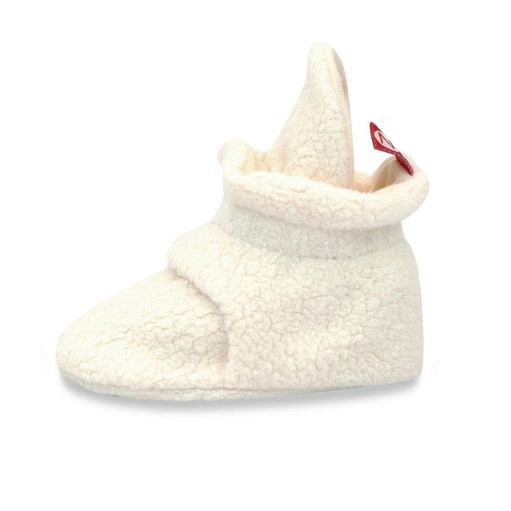 Cozie Fleece Bootie in Cream